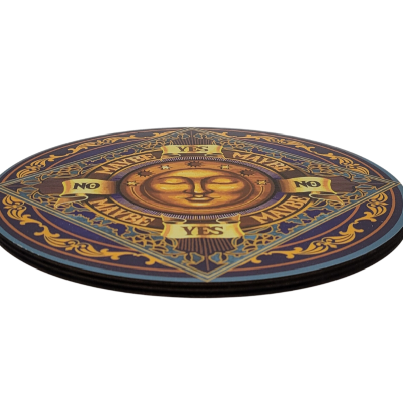 Sun Goddess Pendulum Board | 8" Full-Color Printed Divination Board | Perfect for Your Spiritual Journey