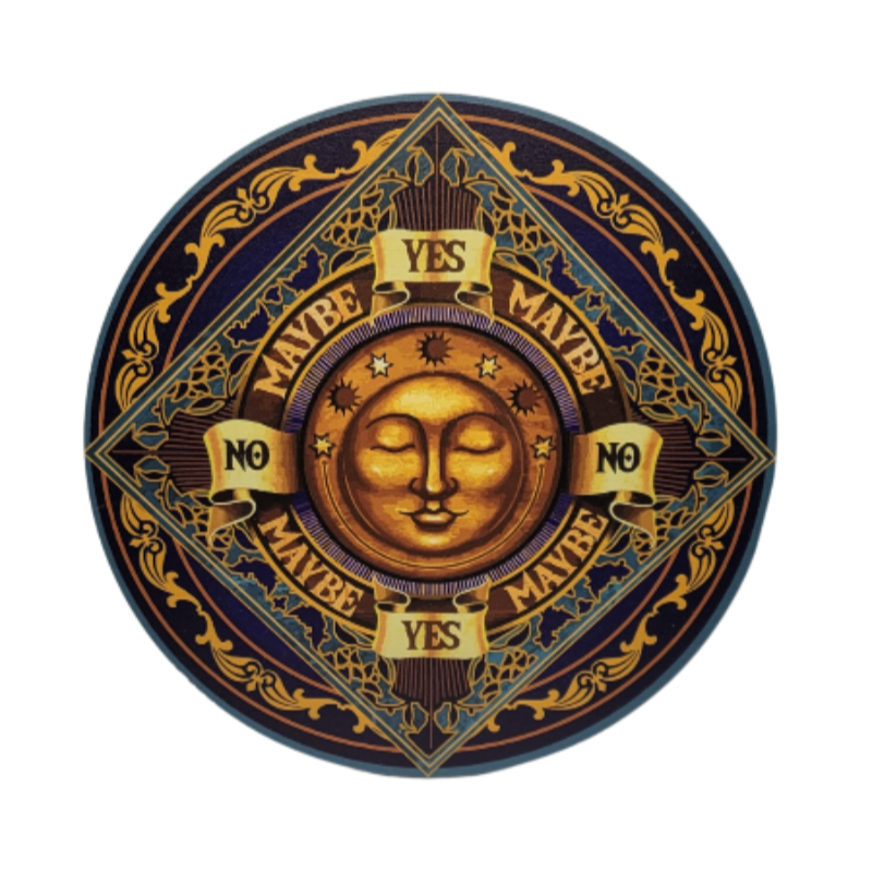 Sun Goddess Pendulum Board | 8" Full-Color Printed Divination Board | Perfect for Your Spiritual Journey