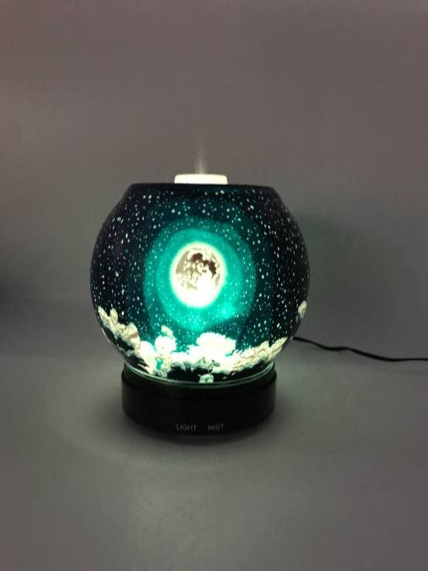 EssentialLitez Handcrafted Essential Oil Diffuser (Moon)