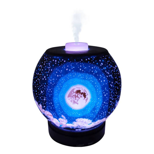 EssentialLitez Handcrafted Essential Oil Diffuser (Moon)