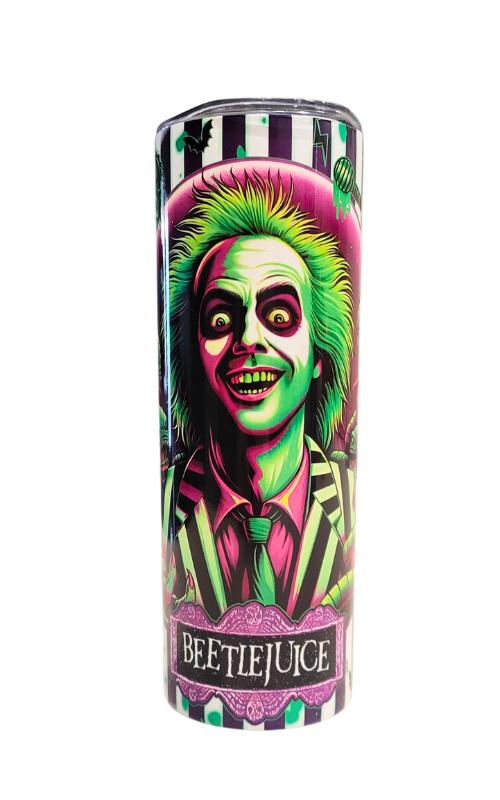 Beetlejuice 20oz Skinny Tumbler