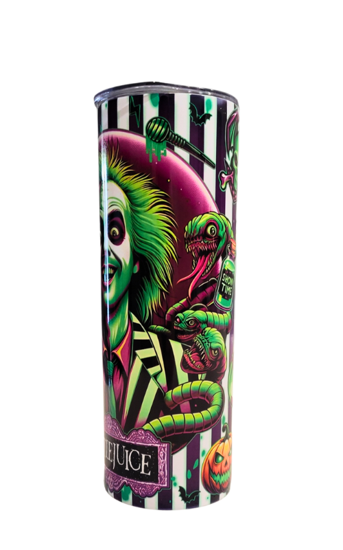 Beetlejuice 20oz Skinny Tumbler