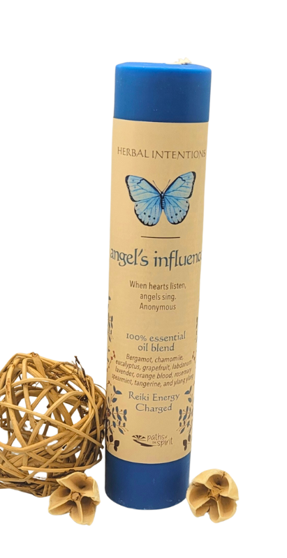 7" Herbal Intention Candles - POWER UP your spiritual practice today!