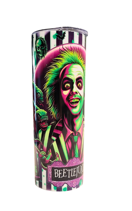 Beetlejuice 20oz Skinny Tumbler