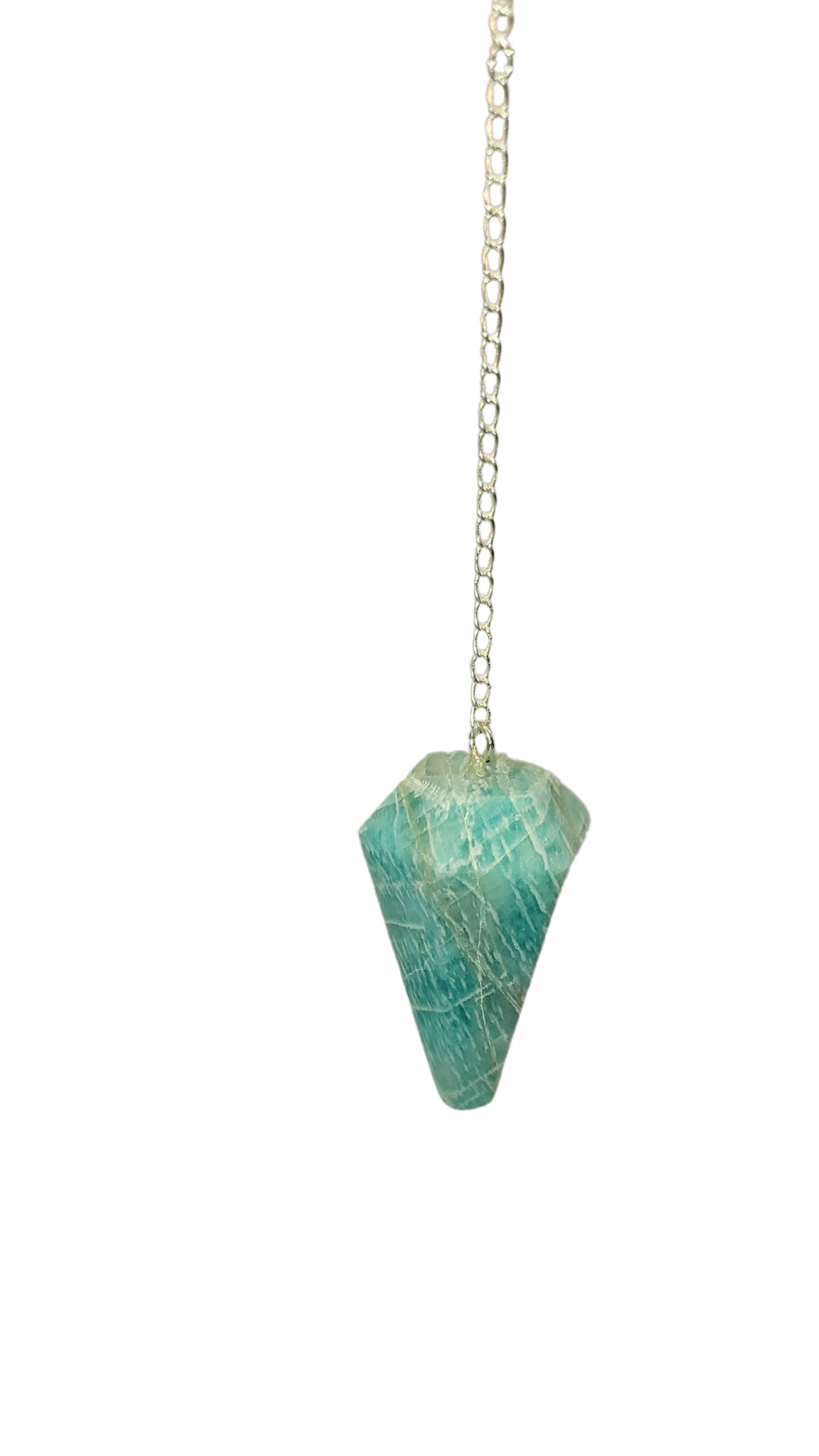 Amazonite Crystal Pendulum for Divination & Spiritual Guidance | Connect to Higher Self & Source