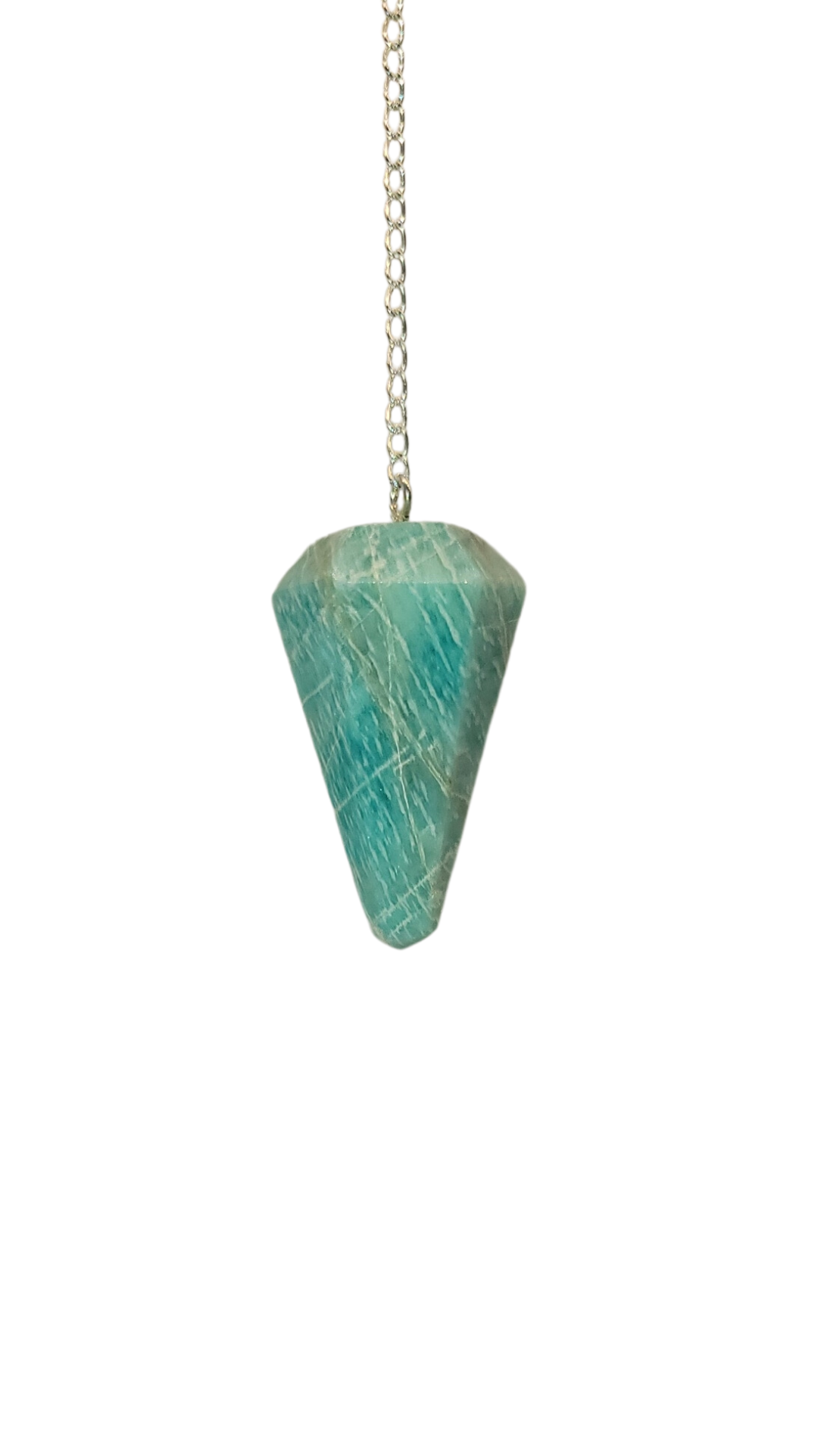 Amazonite Crystal Pendulum for Divination & Spiritual Guidance | Connect to Higher Self & Source