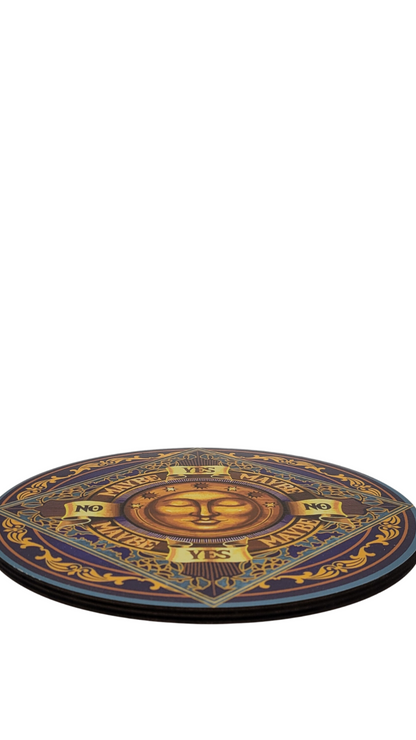 Sun Goddess Pendulum Board | 8" Full-Color Printed Divination Board | Perfect for Your Spiritual Journey