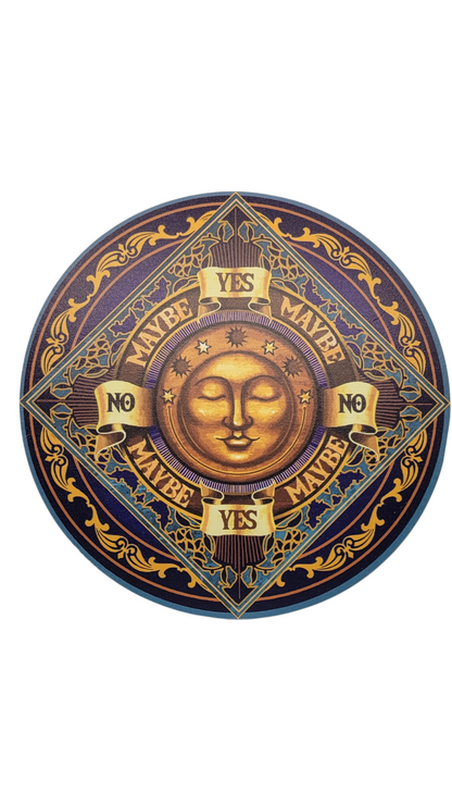 Sun Goddess Pendulum Board | 8" Full-Color Printed Divination Board | Perfect for Your Spiritual Journey