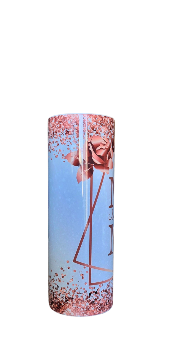 Rose Gold MAMA  20oz Skinny Tumbler-Travel Mug