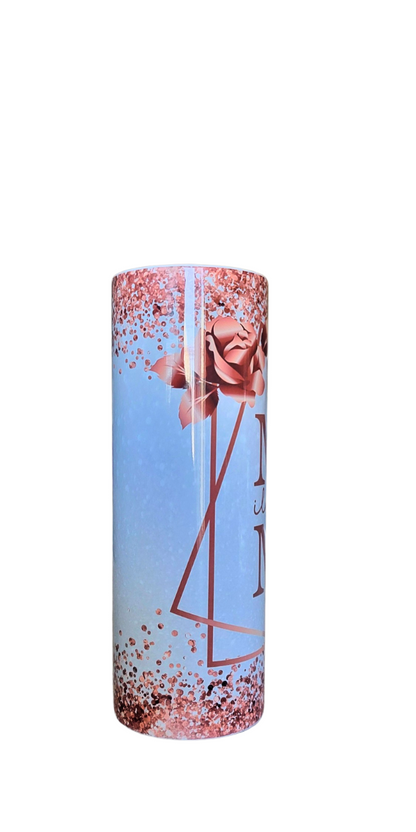 Rose Gold MAMA  20oz Skinny Tumbler-Travel Mug