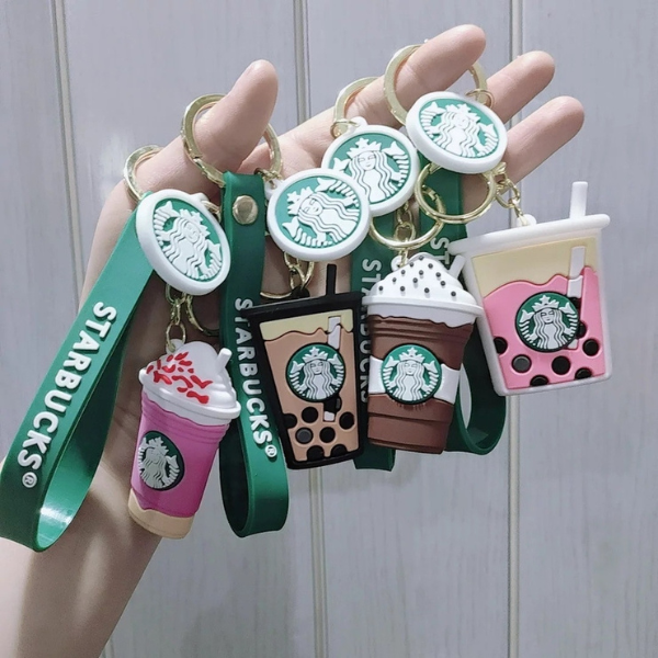 Starbucks Charm Keychain