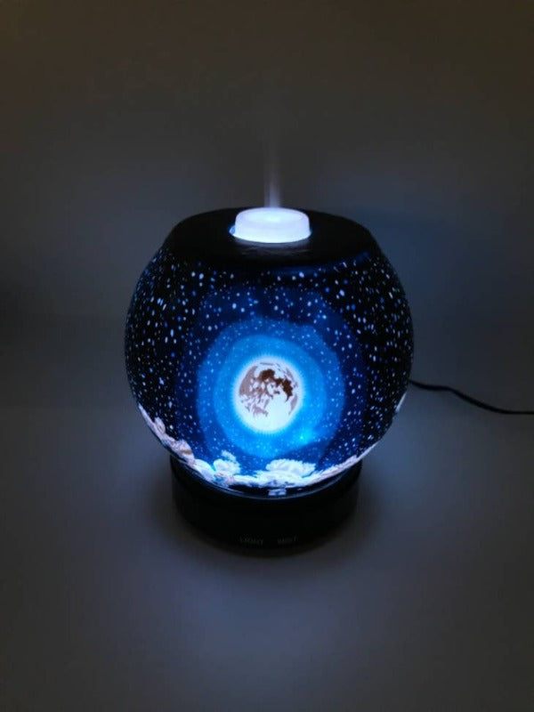 EssentialLitez Handcrafted Essential Oil Diffuser (Moon)