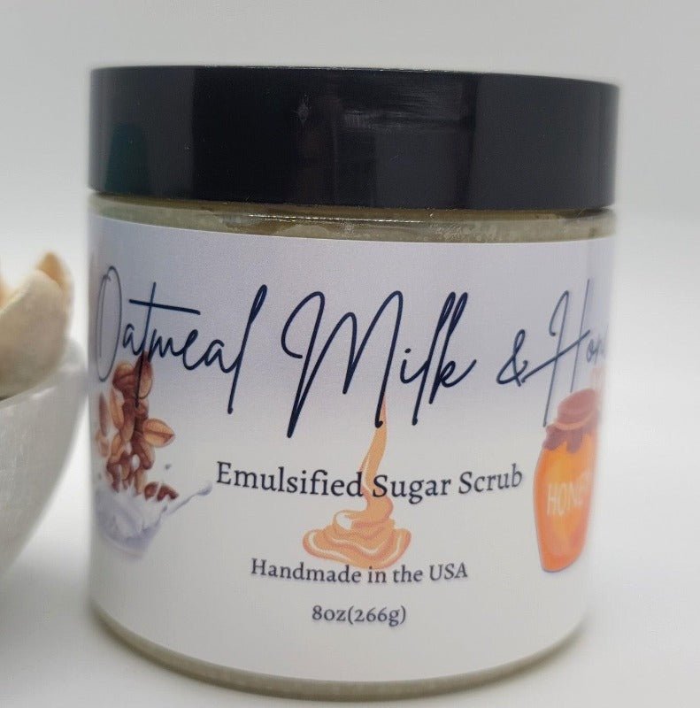 Emulsified Sugar Scrub 8oz - Pure Body Bliss