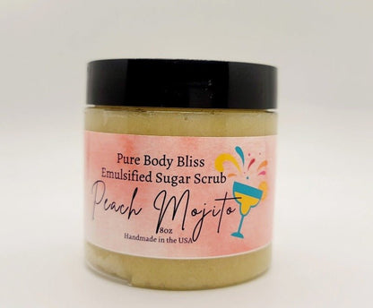 Emulsified Sugar Scrub 8oz - Pure Body Bliss