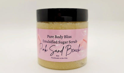 Emulsified Sugar Scrub 8oz - Pure Body Bliss