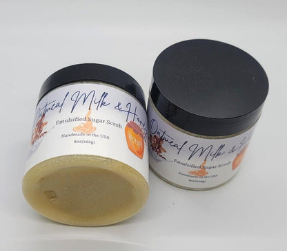 Emulsified Sugar Scrub 8oz - Pure Body Bliss