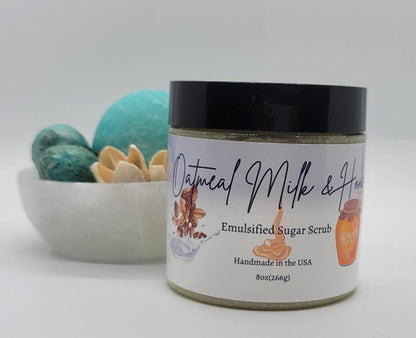 Emulsified Sugar Scrub 8oz - Pure Body Bliss