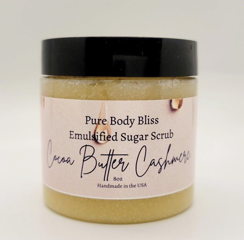 Emulsified Sugar Scrub 8oz - Pure Body Bliss