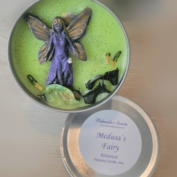 Fairy Embed Candles - 6oz Tin - Pure Body Bliss