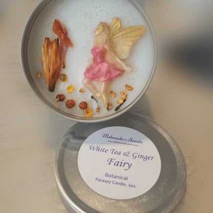 Fairy Embed Candles - 6oz Tin - Pure Body Bliss