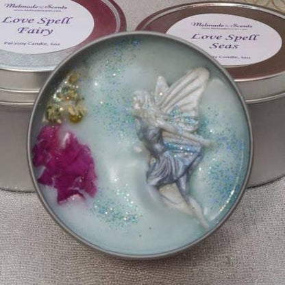 Fairy Embed Candles - 6oz Tin - Pure Body Bliss