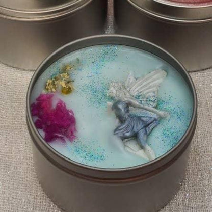 Fairy Embed Candles - 6oz Tin - Pure Body Bliss