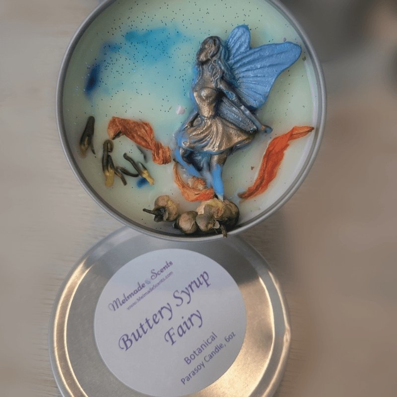 Fairy Embed Candles - 6oz Tin - Pure Body Bliss