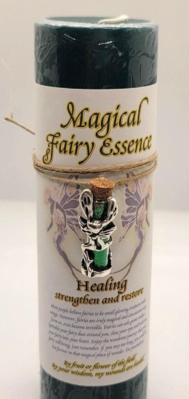 Fairy Essence Pewter Pendant Candle - Pure Body Bliss