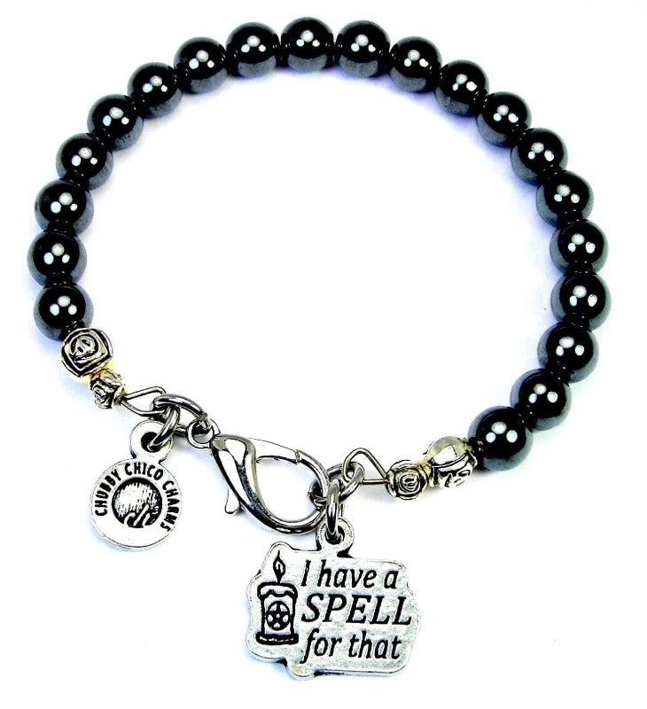 I have a spell for that Hematite bracelet - Pure Body Bliss