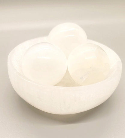 Large Selenite Bowl - Pure Body Bliss