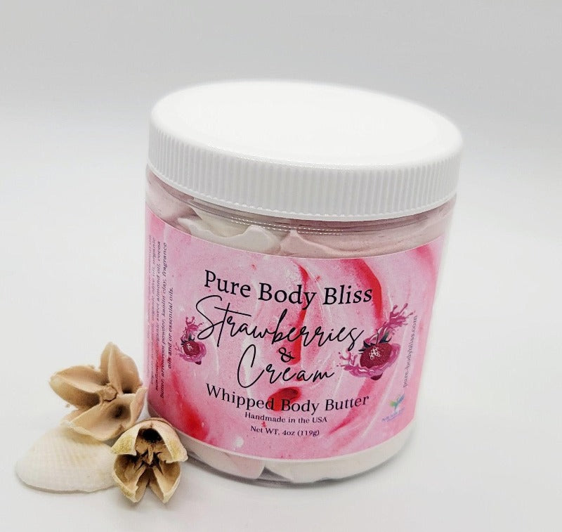 Whipped Body Butter (8 oz Jar) - Pure Body Bliss