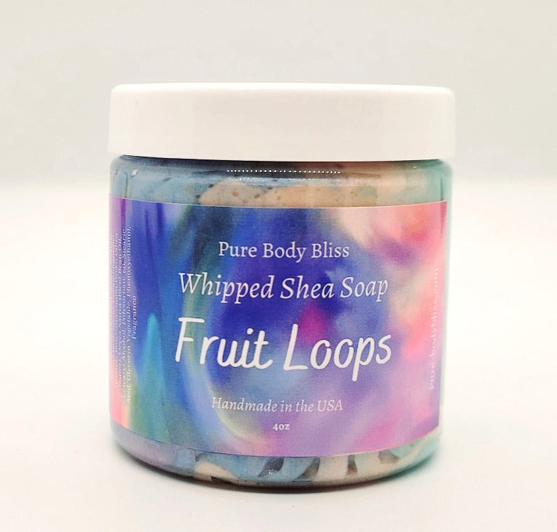 Whipped Shea Soap| Fruit Loops - Pure Body Bliss