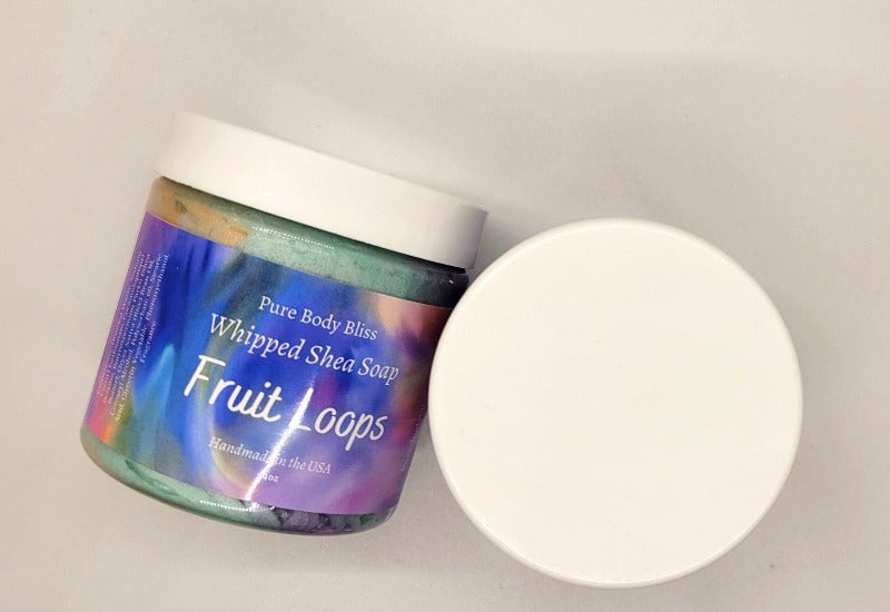 Whipped Shea Soap| Fruit Loops - Pure Body Bliss