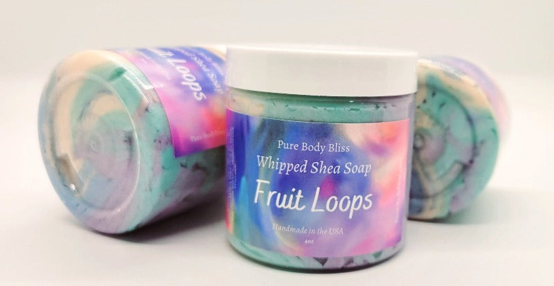 Whipped Shea Soap| Fruit Loops - Pure Body Bliss